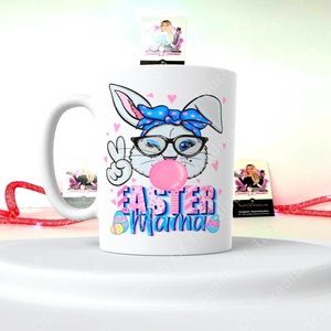 Easter Mama or Nana 15 Ounce Ceramic Coffee Mug